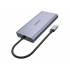 Hub USB-C -> USB 3.1 x2 plus PD 100W HDMI DP 4K Gigabit czytnik SD Unitek D1056A