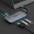 Hub USB-C -> USB 3.1 x3 czytnik SD Gigabit PD 100W HDMI Unitek D1071A