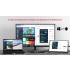 Przełącznik KVM HDMI 2.0 USB-C x2 11 portów Unitek D1077A