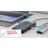 Przełącznik KVM HDMI 2.0 USB-C x2 11 portów Unitek D1077A