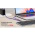 Klawiatura USB-C multiport 9w1 HDMI 4K czytnik kart SD audio PD 100W Unitek D1092A