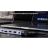 Stacja dokująca multiport KVM USB-C HDMI x2 DP x1 MST PD 100W Unitek D1106AGY01