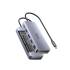 Hub USB-C -> USB 3.2 x2 USB-C HDMI RJ45 slot M.2 NVMe Unitek D1120A01