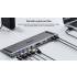 Stacja dokująca multiport USB-C HDMI x2 DVI x1 MST PD 100W Unitek D1147AGY01