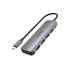 Hub USB-C -> USB 3.1 x4 plus USB micro Unitek H1107A aktywny