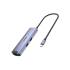 Hub USB-C -> USB 3.0 x2 USB-C x2 HDMI 4K@30Hz RJ45 PD 100W Unitek H1112F
