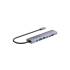 Hub USB-C -> USB-A x2 USB-C x2 PD 100W SD/microSD HDMI ON/OFF Unitek H1124AGY01
