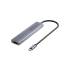Hub USB-C -> USB-A x2 USB-C x2 PD 100W SD/microSD HDMI ON/OFF Unitek H1124AGY01