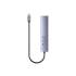 Hub USB-C -> USB-A x2 USB-C x2 PD 100W SD/microSD HDMI ON/OFF Unitek H1124AGY01