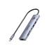 Hub USB-C -> USB-A x2 USB-C x2 PD 100W SD/microSD HDMI ON/OFF Unitek H1124AGY01