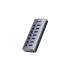 Hub USB-A 3.0 x7 z wyłącznikami portów 5Gbps Unitek H1314A01-EU