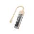 Hub USB-C/A -> USB 3.0 A x4 dwukierunkowy Unitek H1319ACL01 kremowy