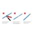 Wtyk modularny RJ45 8p8c przelotowy kat.6 100szt nieekranowany Unitek OT1091ATP01
