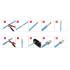 Wtyk modularny RJ45 8p8c przelotowy kat.7 50szt ekranowany Unitek OT1094ATP01