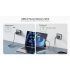 Ładowarka sieciowa GaN USB-A 2x USB-C PD 45W PD 3.0 QC Unitek P1129ABK01-EU