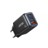 Ładowarka sieciowa GaN USB-A 2x USB-C PD 65W PD 3.0 Unitek P1130ABK01-EU