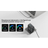 Ładowarka sieciowa GaN USB-A USB-C x3 PD 100W z wyświetlaczem Unitek P1131ABK01-EU