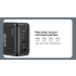 Ładowarka sieciowa GaN USB-A USB-C x3 PD 140W z wyświetlaczem Unitek P1132ABK01-EU