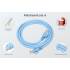 Patch cord UTP kat. 6 5,0m Unitek Y-C812ABL niebieski