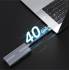 Obudowa SSD M.2 PCIe/NVMe USB 4.0 USB C 40Gbps Unitek S1226A