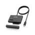 Konwerter USB-C -> SATA III 2,5/3,5'' dyski M.2 Unitek S1232A01-EU zasilacz
