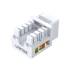 Moduł keystone RJ45 kat. 6 nieekranowany Unitek T012A