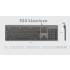 Klawiatura SlimTap biurowa USB-A Unitek T052AGY01-US