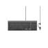 Klawiatura SlimTap biurowa USB-A/C Unitek T053AGY01-US