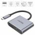 Adapter USB-C -> HDMI 4K@60Hz + VGA FHD Unitek V1126A