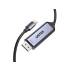 Kabel USB-C -> DisplayPort 1.4 8K 60Hz 1,5m dwukierunkowy Unitek V1423DGY01