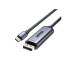 Kabel USB-C -> DisplayPort 1.4 8K 60Hz 1,5m dwukierunkowy Unitek V1423DGY01