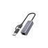 Karta sieciowa USB-C/USB-A -> RJ45 1Gbps Unitek Y-3465AGY01