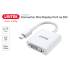 Adapter mini DisplayPort -> DVI Unitek Y-6326WH biały