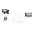 Adapter mini DisplayPort -> DVI Unitek Y-6326WH biały