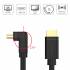 Kabel HDMI 2.0 Basic kątowy 270 stopni 4K 3,0m Unitek Y-C1009