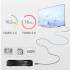 Kabel optyczny HDMI 2.0 AOC 4K 60Hz 100 m Unitek Y-C1036BK