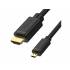 Kabel HDMI 2.0 M/M micro Basic 2,0m Unitek Y-C182