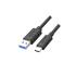 Kabel USB 3.1 na USB C 0.25m 5Gps Unitek Y-C490BK